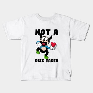 Not a risk taker Kids T-Shirt